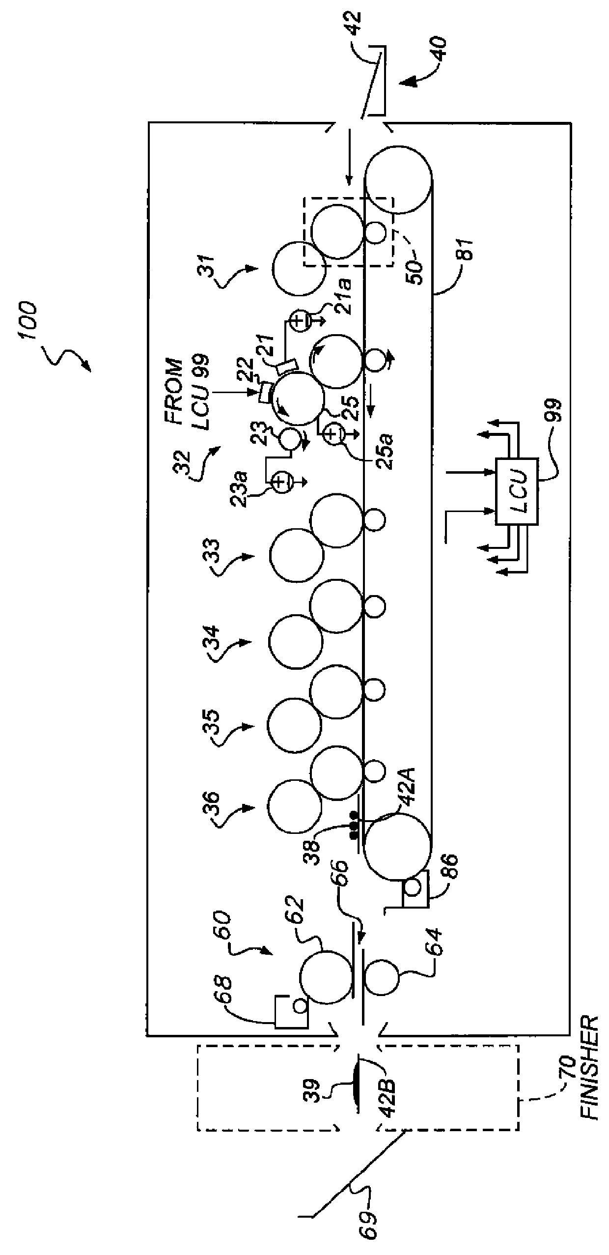 Forming three-dimensional structure from receiver