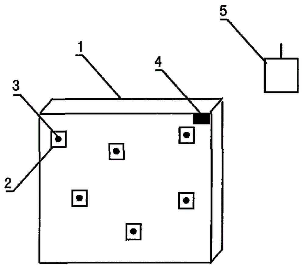 Building dynamic water seepage supervising device