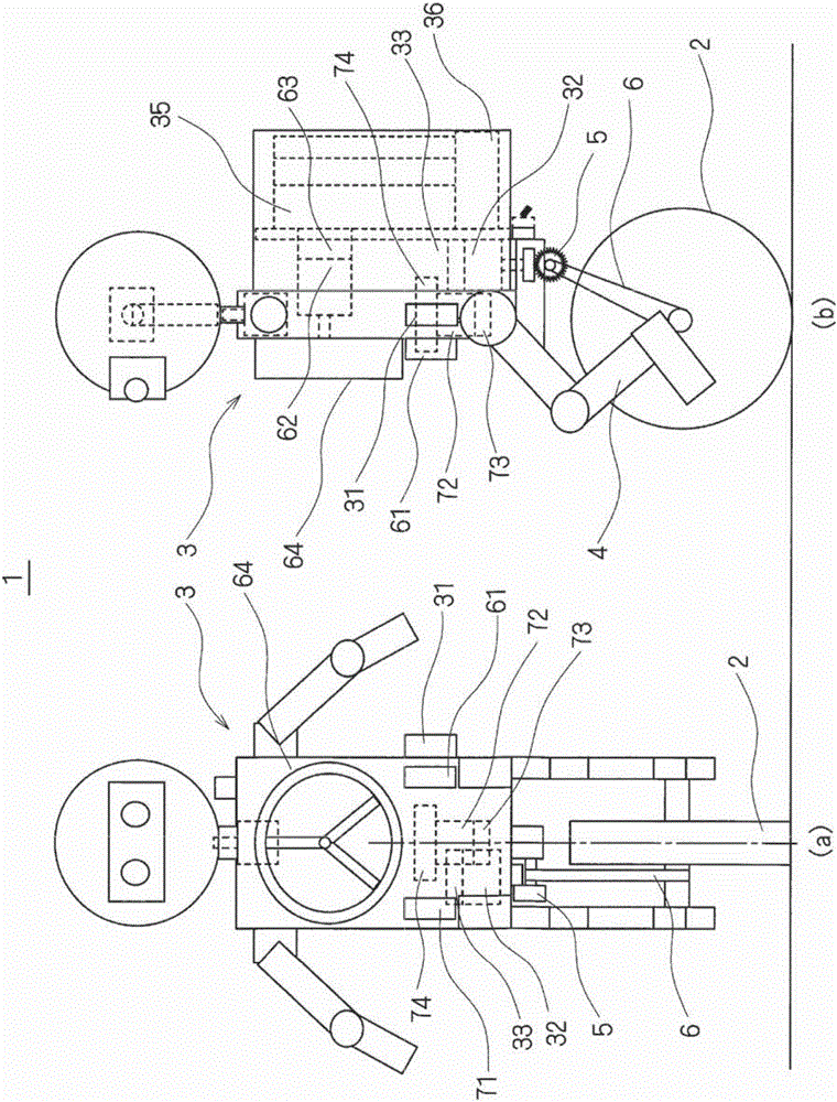 Movement direction control apparatus and computer program