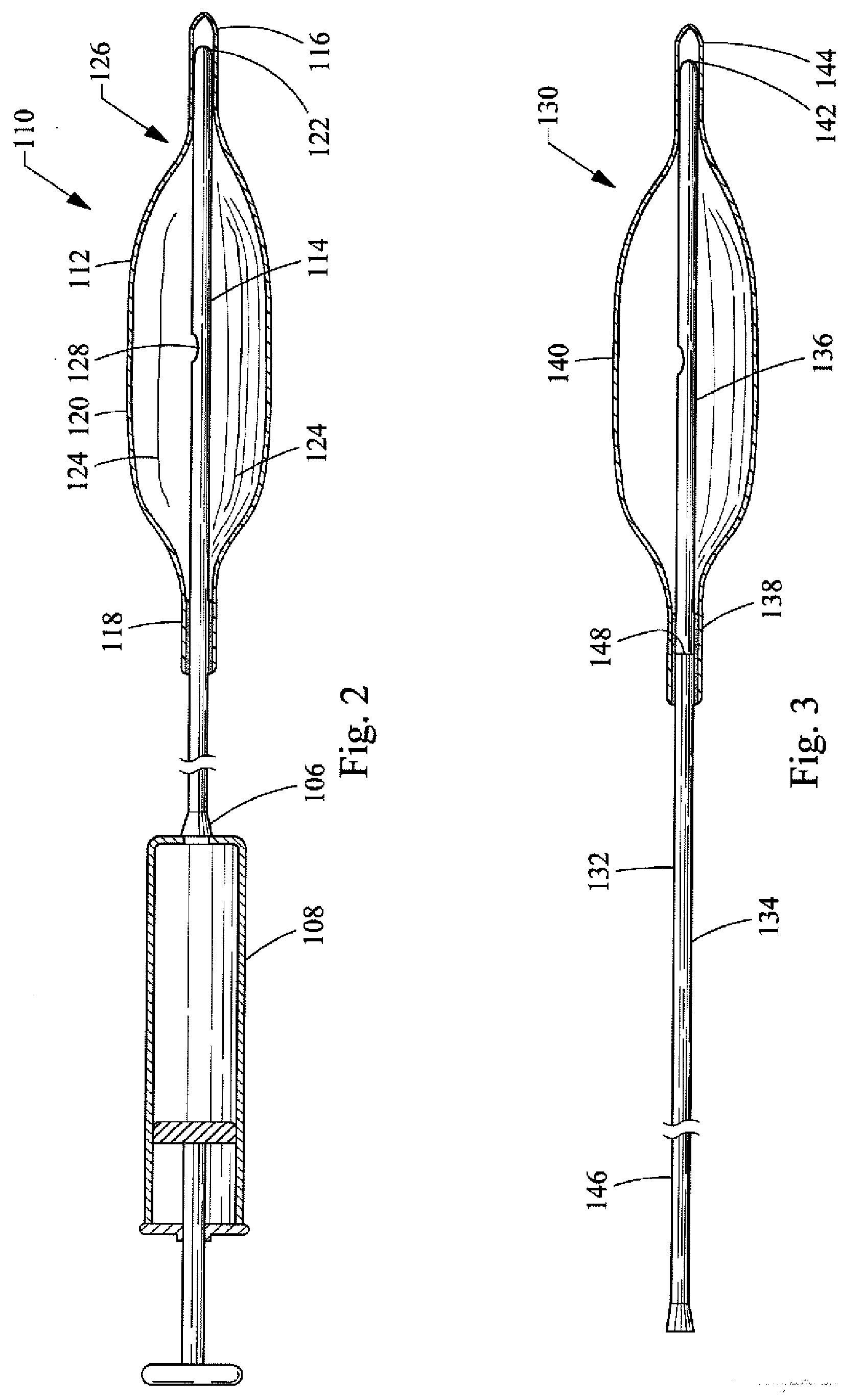 Non-buckling balloon catheter with spring loaded floating flexible tip
