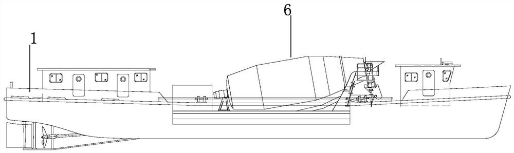 Manufacturing method of concrete transport ship