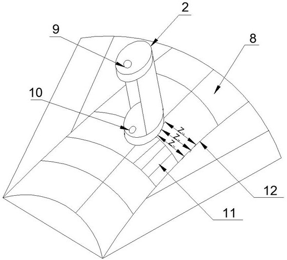 A general assembly method for hanging the rudder arm