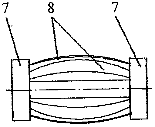 Retractable horizontal oil well packer