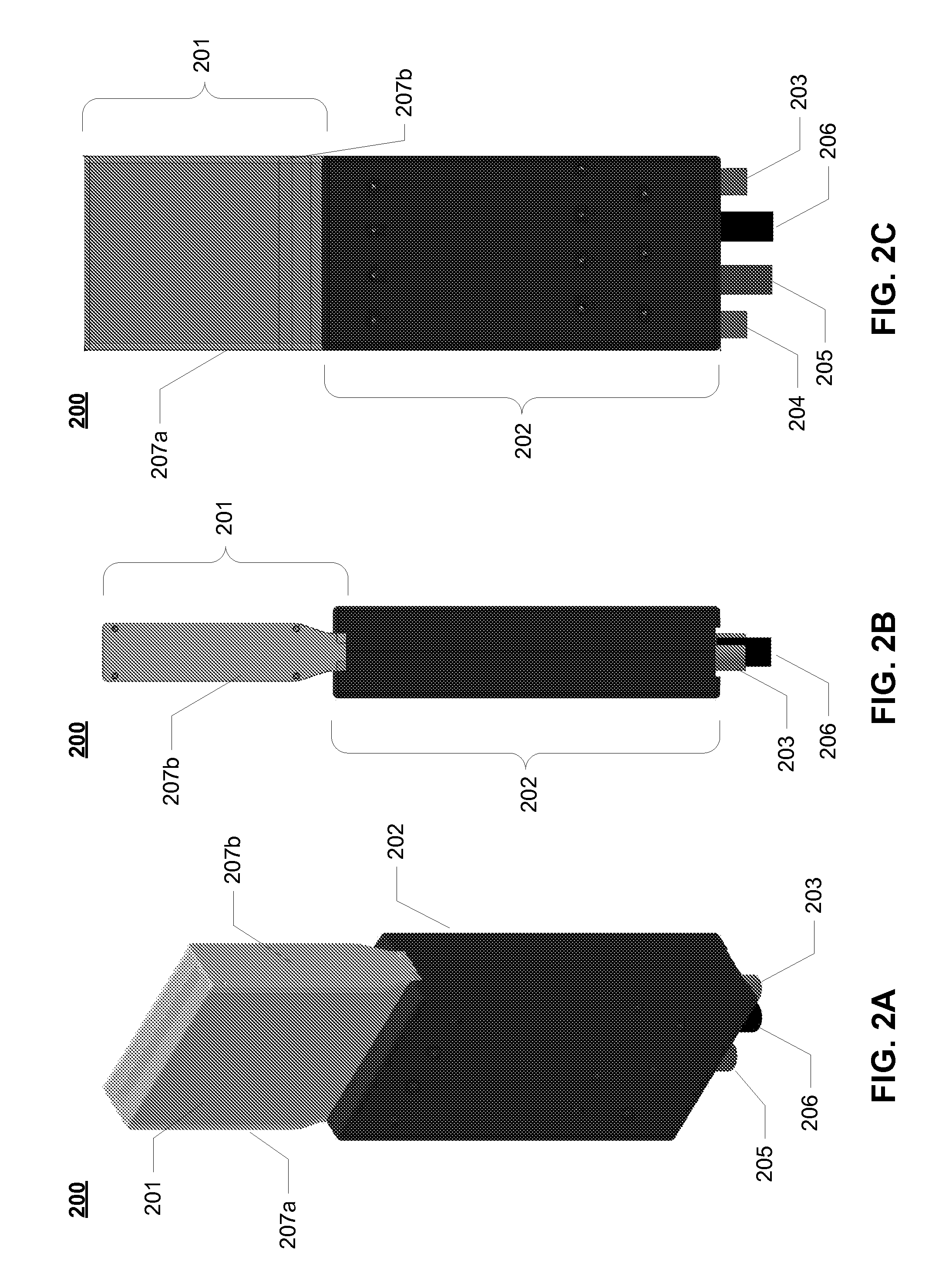 Micro-channel-cooled high heat load light emitting device