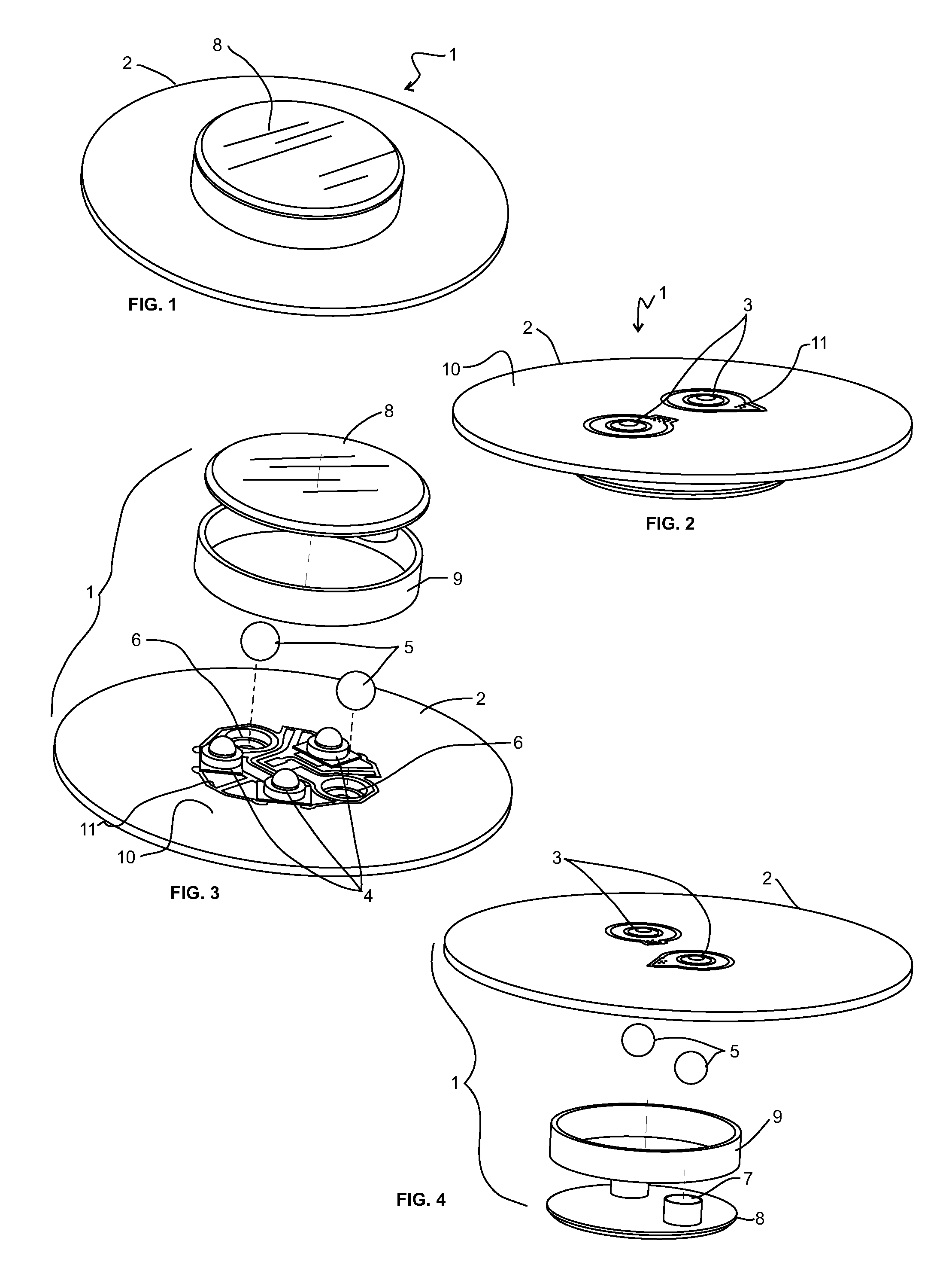 Modular lighting system and method employing loosely constrained magnetic structures