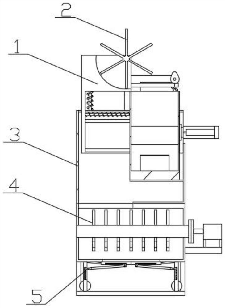 A kind of needle tube recycling and processing equipment