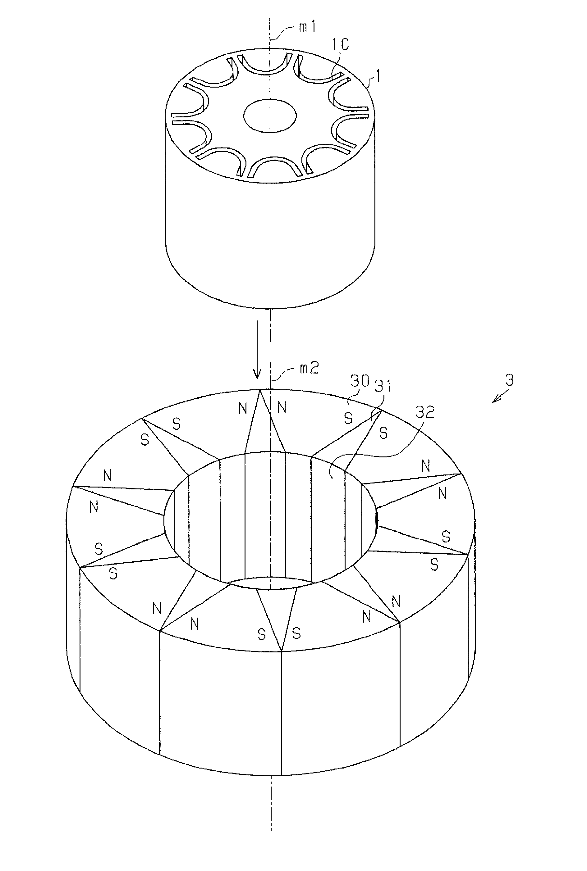Core manufacturing device and core manufacturing method