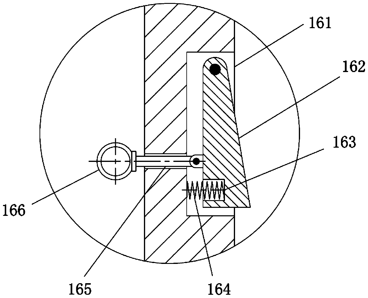 Mechanical support device for assisting in replacing spare tire