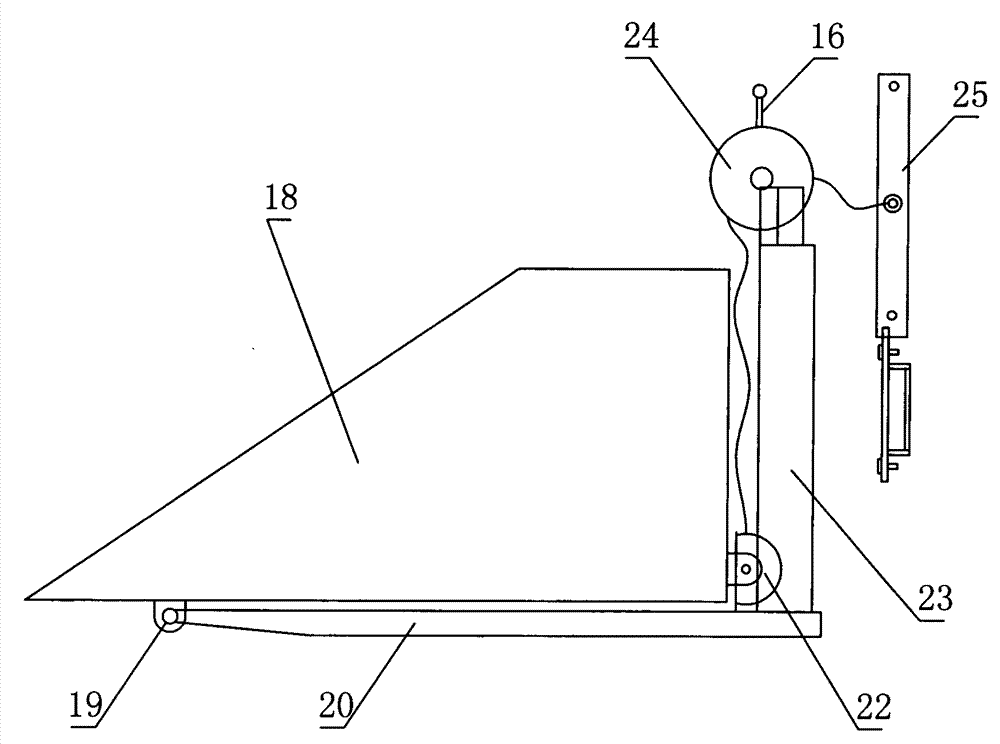 Rope tipper and tipping bucket with rope tipper