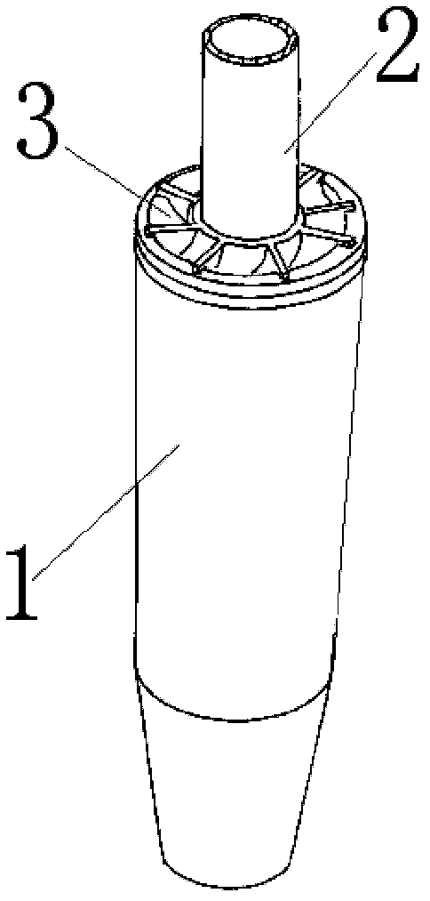 Duplex layered cyclone and duplex layered multi-pipe dust remover thereof