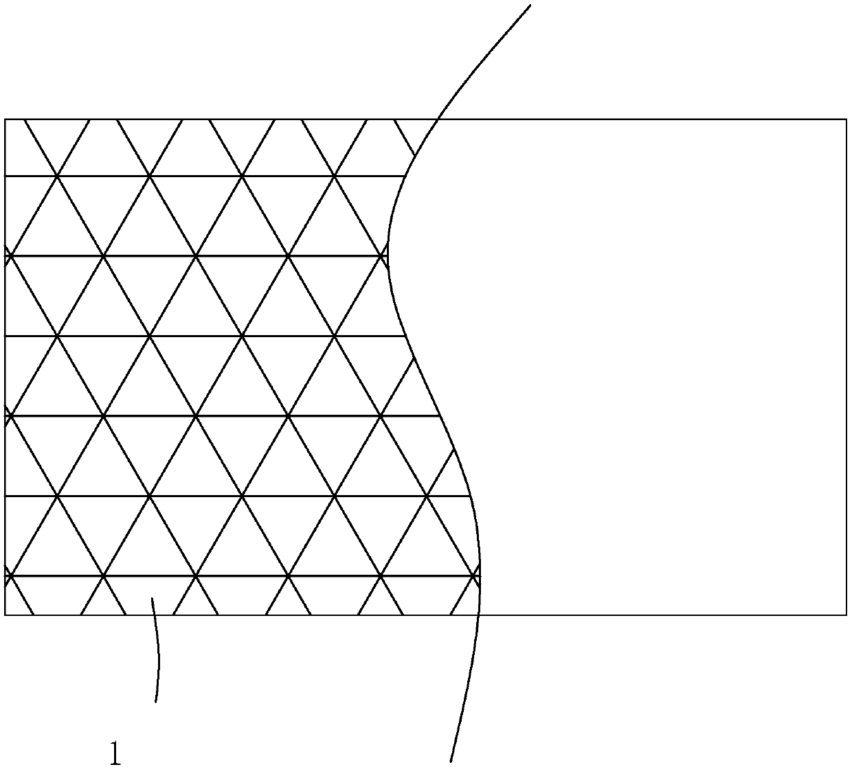 Tunnel internal surface reinforcing material, preparation method thereof, and reinforcing method