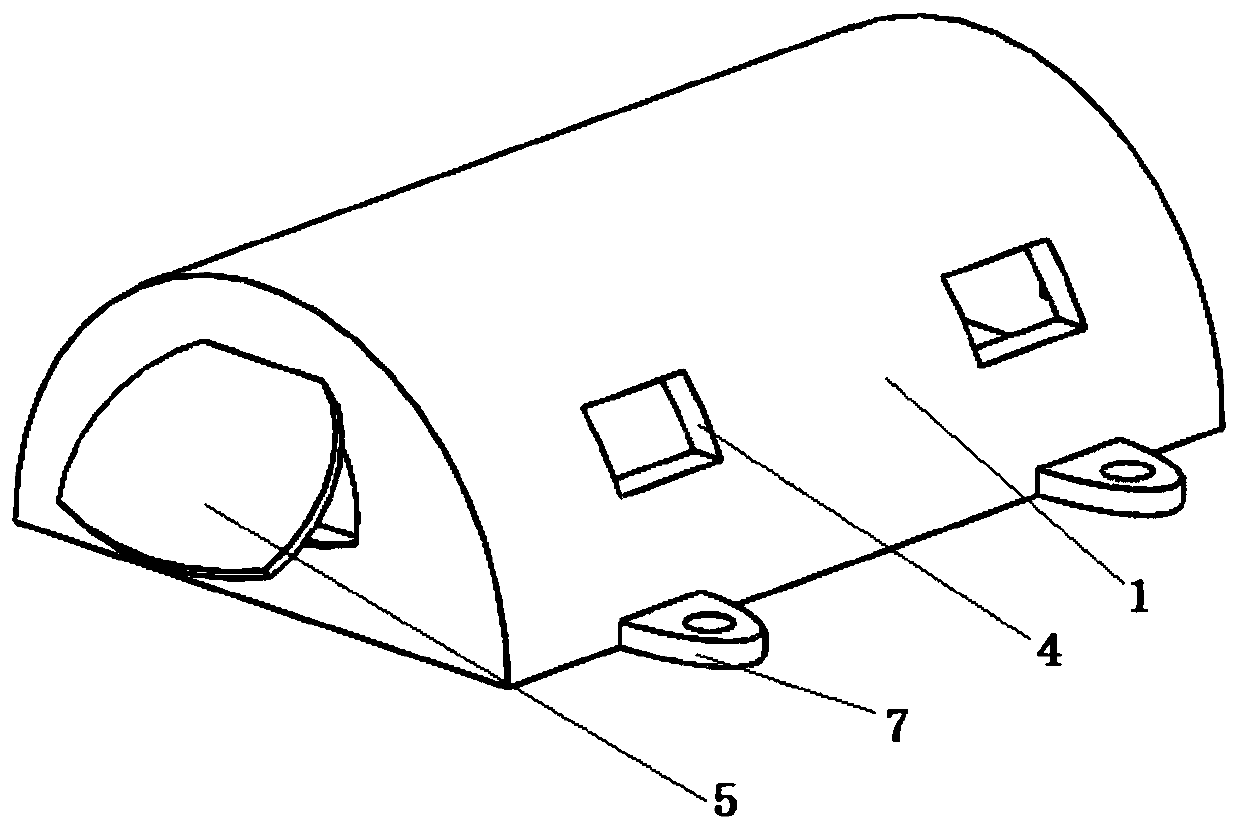 Temporary accommodation device for field trip and using method thereof