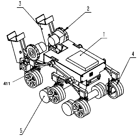 Automatic overhead line deicing robot