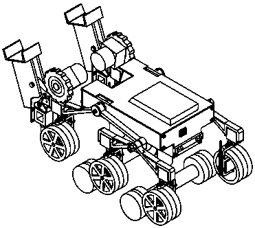 Automatic overhead line deicing robot