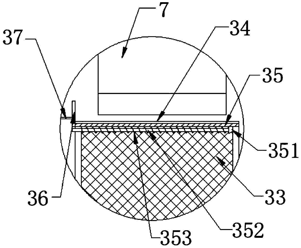 Metal quenching device for metal heat treatment