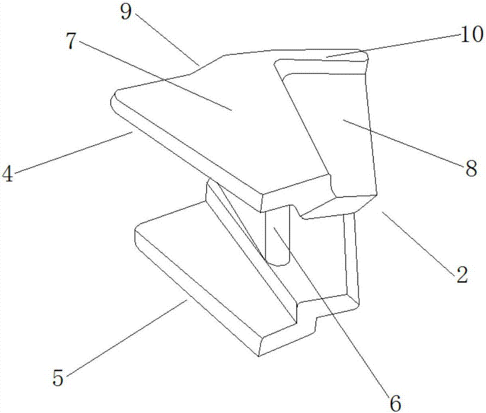 Mould with diameter-variable rubber core and method for manufacturing diameter-variable rubber core by adopting mould