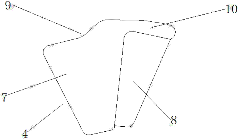 Mould with diameter-variable rubber core and method for manufacturing diameter-variable rubber core by adopting mould