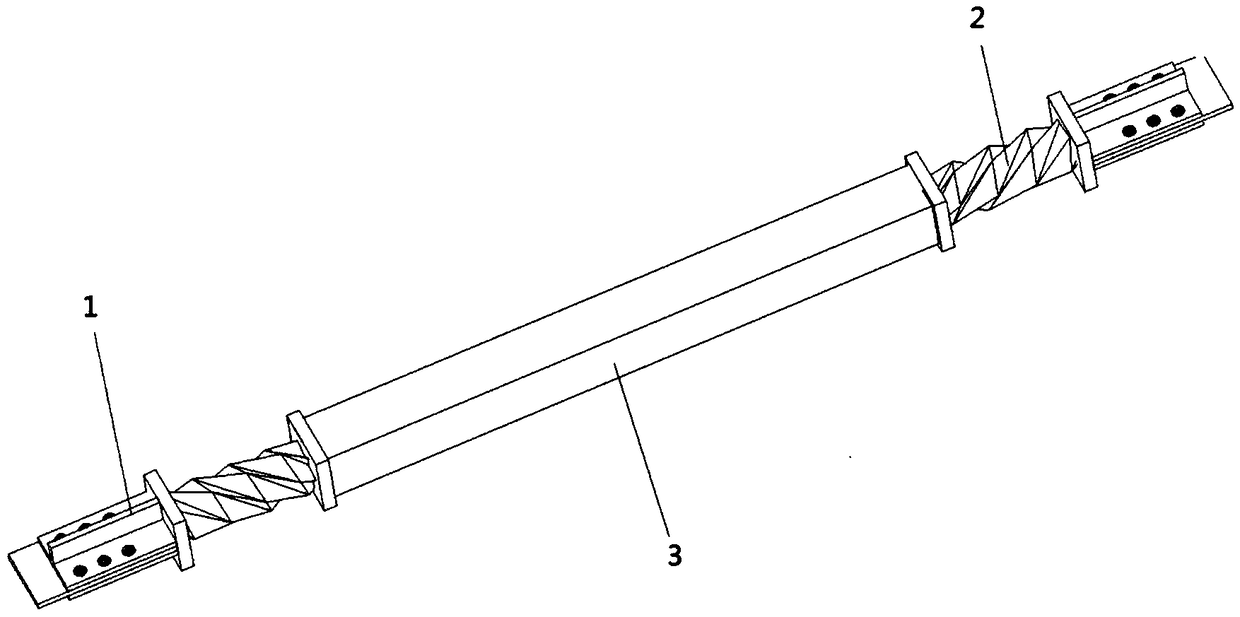 A Buckling Induced Brace with Oblique Helical Induced Units at the End