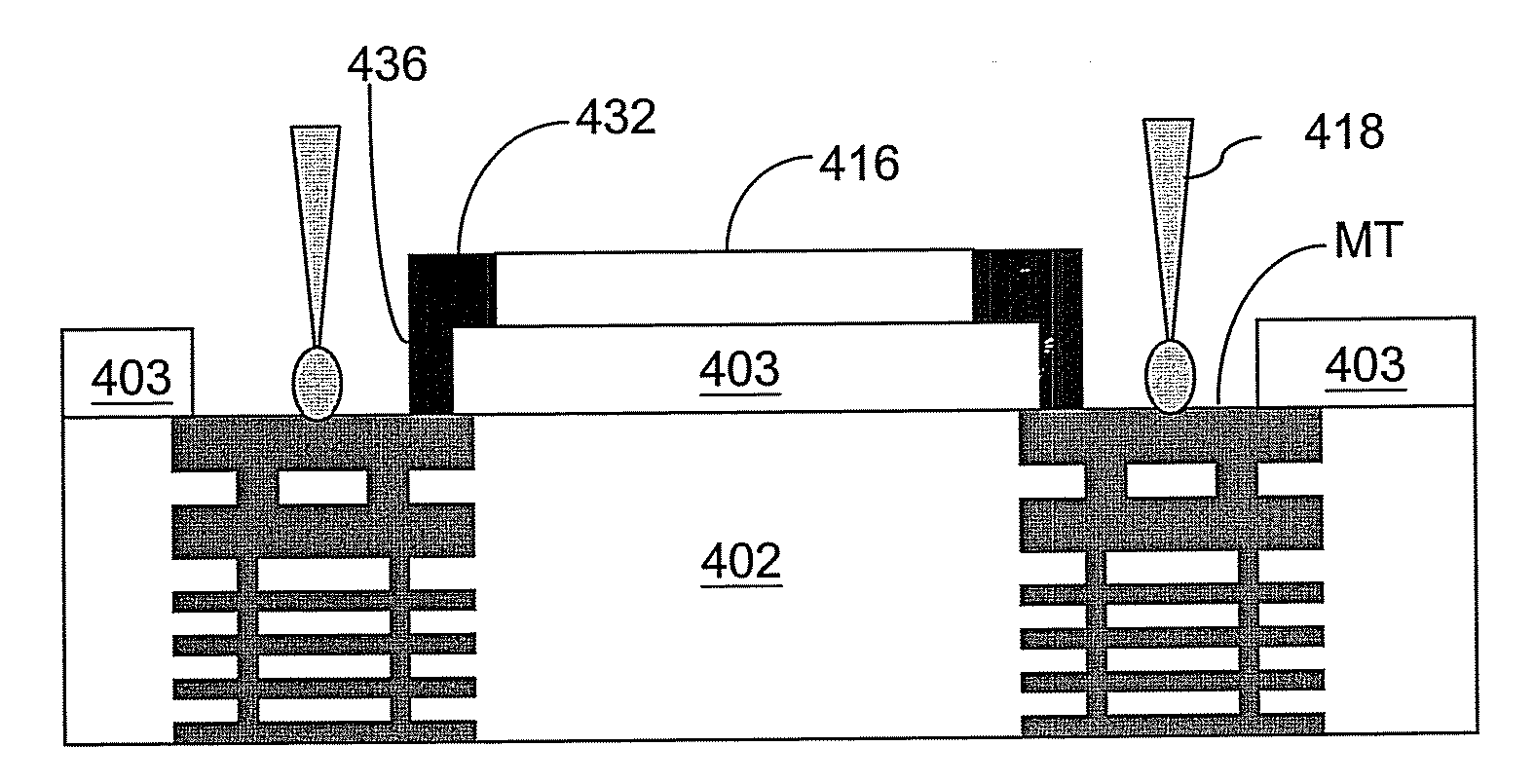 Pad structure and method of testing