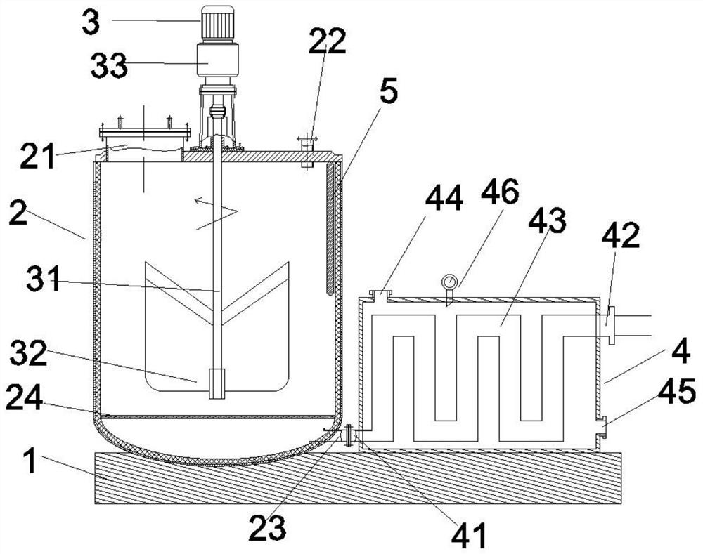 Deuterated benzene catalytic reaction kettle with continuous catalytic function and working method thereof