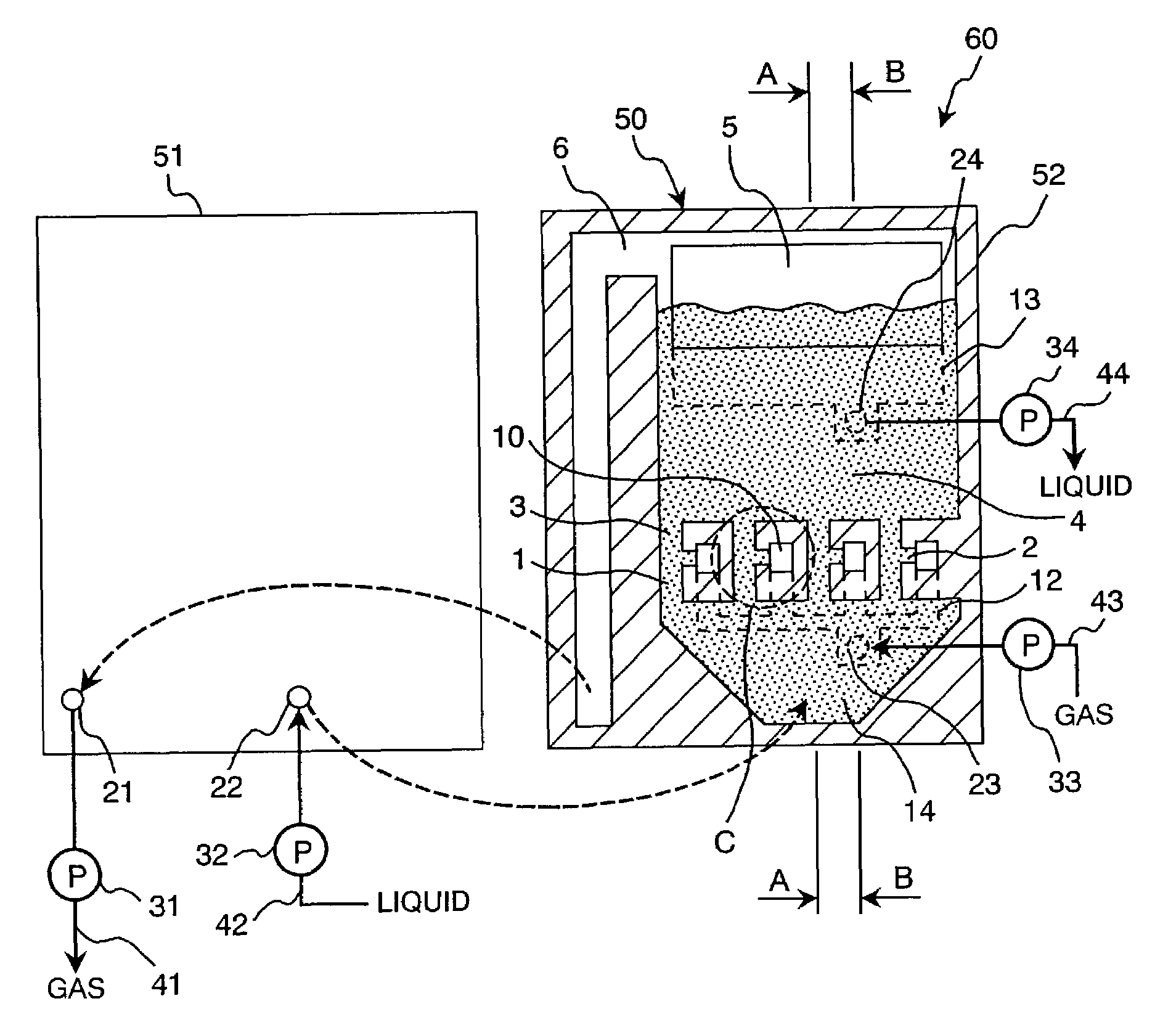Reaction apparatus and mixing system