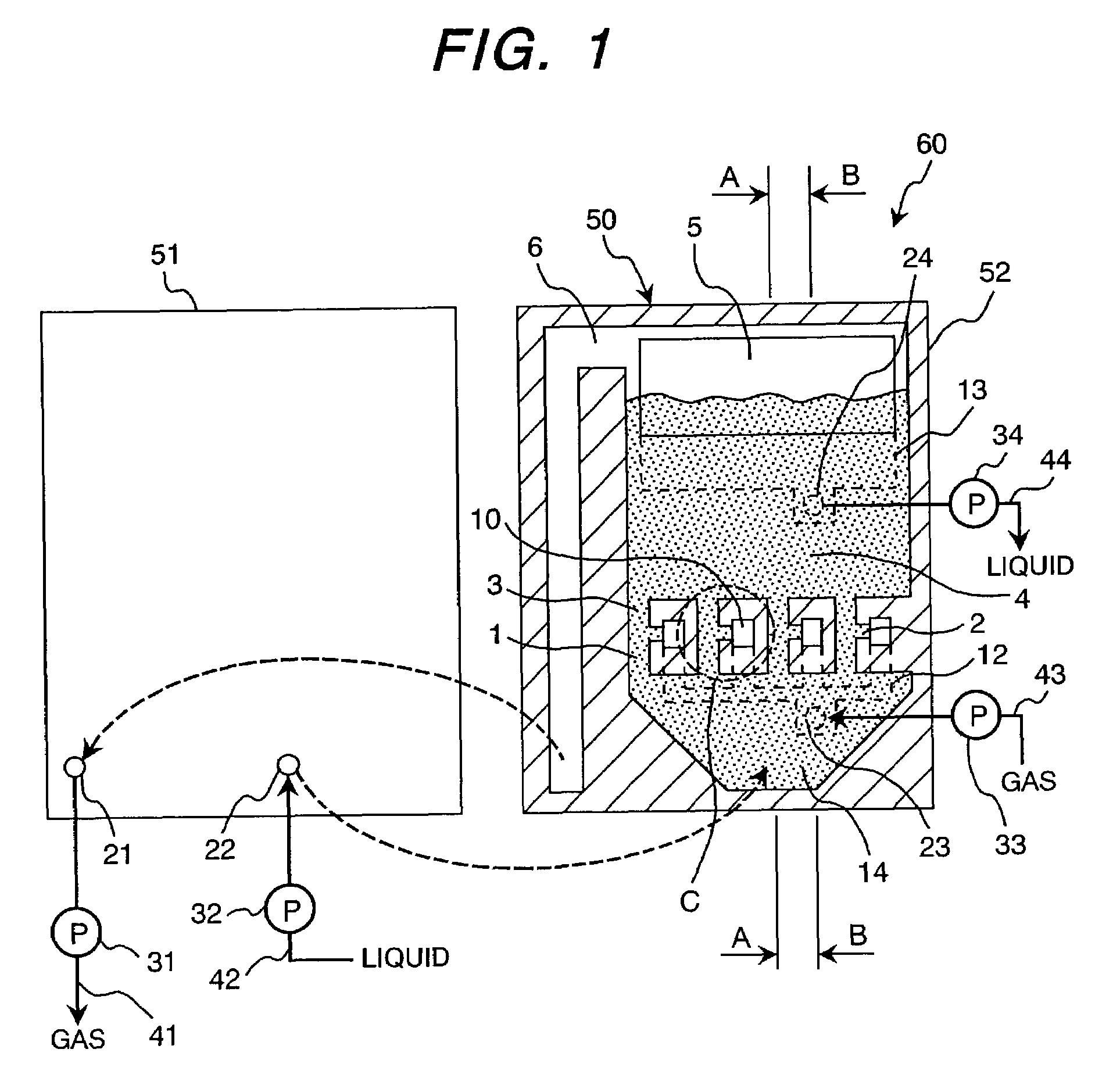 Reaction apparatus and mixing system