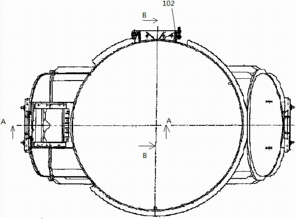 Shell structure of grinding roller of roll mill