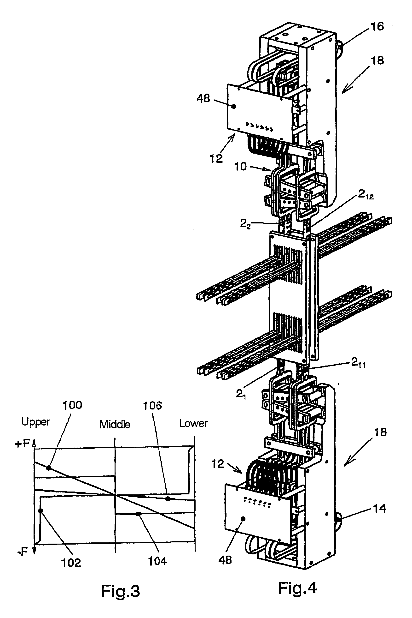 Shedding apparatus for a weaving machine, in particular for a ribbon weaving machine