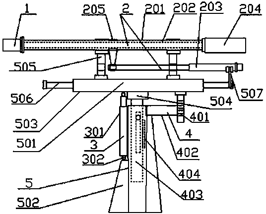 High-precision automatic alignment type multi-position workpiece pinching device