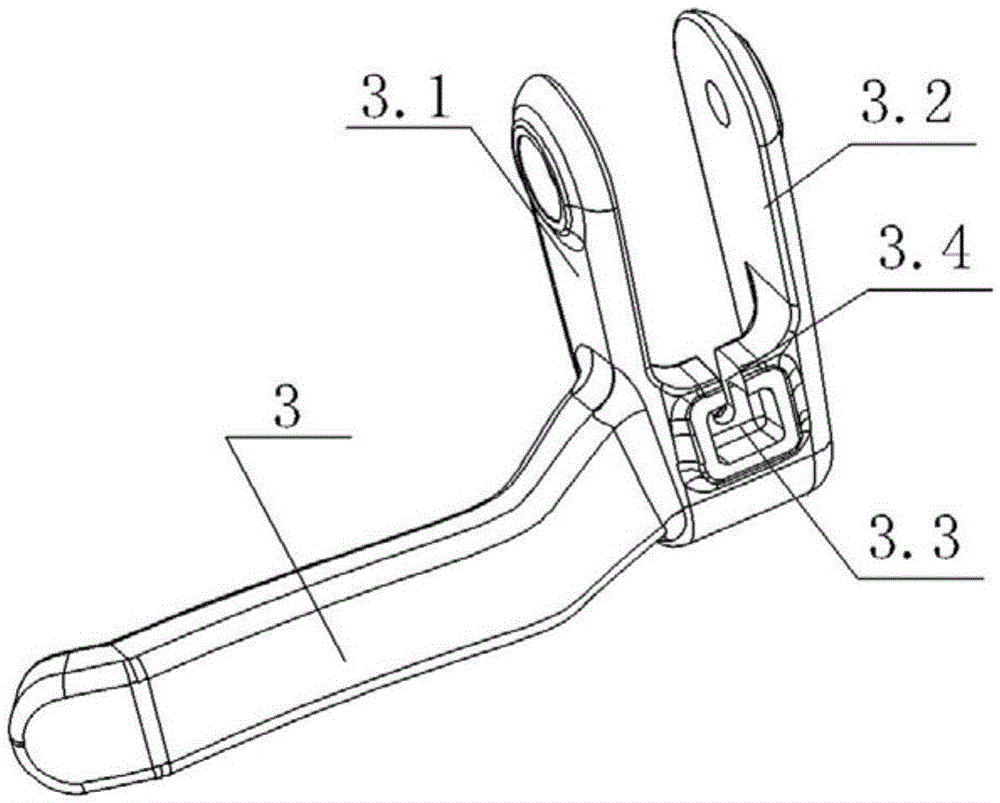 Effort-saving brake handle device