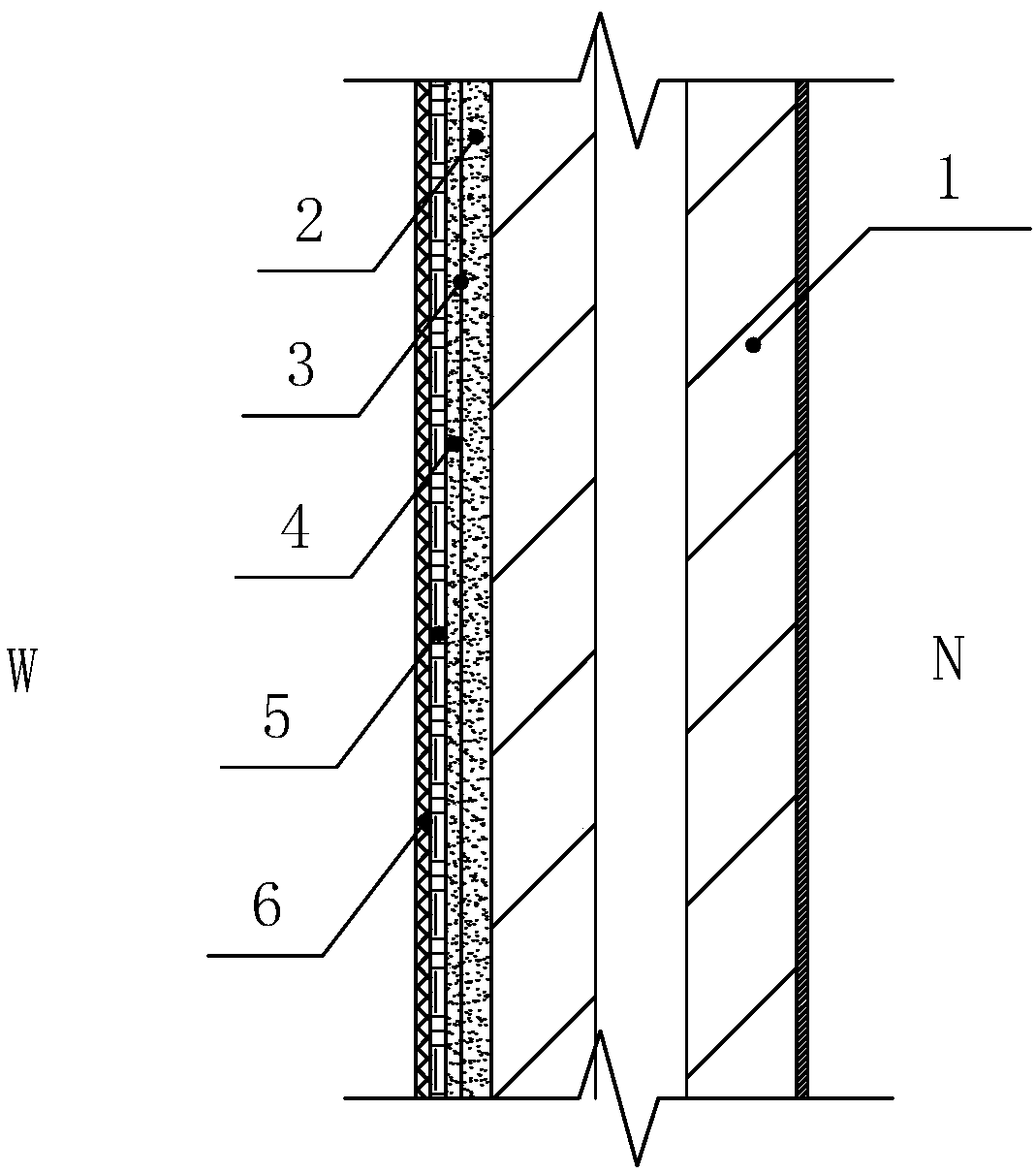 Silicon-magnesium wallboard and steel structure connecting joint structure of steel structure building and construction method for silicon-magnesium wallboard and steel structure connecting joint structure