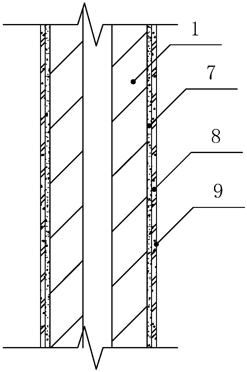 Silicon-magnesium wallboard and steel structure connecting joint structure of steel structure building and construction method for silicon-magnesium wallboard and steel structure connecting joint structure