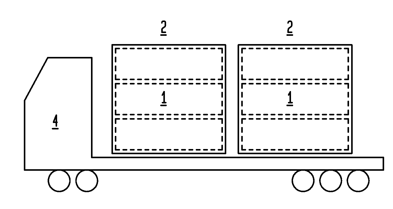 Storage device for compressed media and method for fueling vehicles