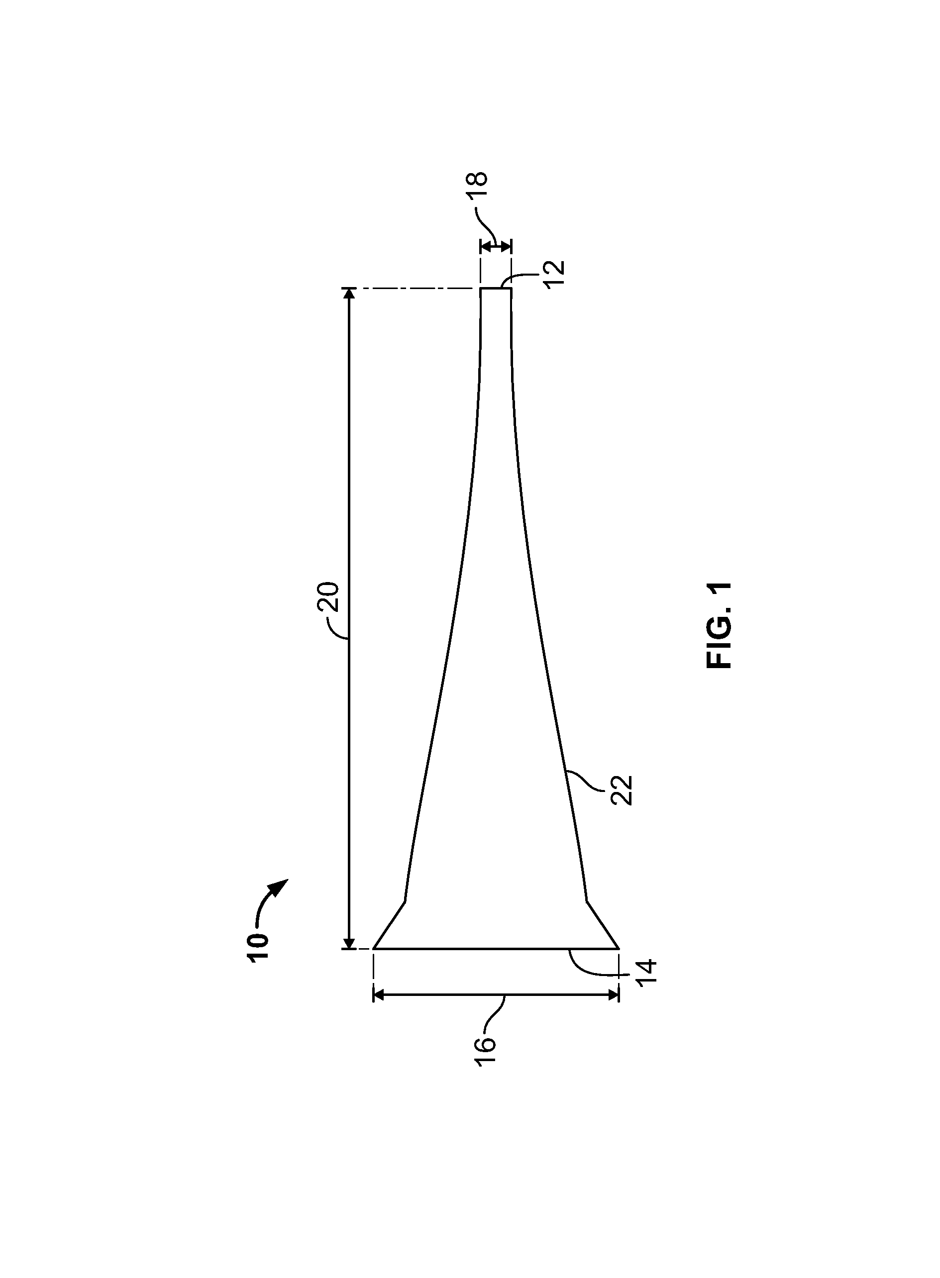 Compact broad-band admittance tunnel incorporating gaussian beam antennas