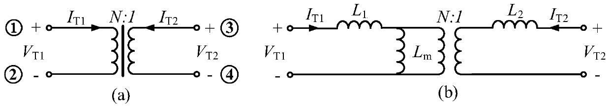 Equivalent modeling method suitable for ISOP type DC-DC converter composed of DAB