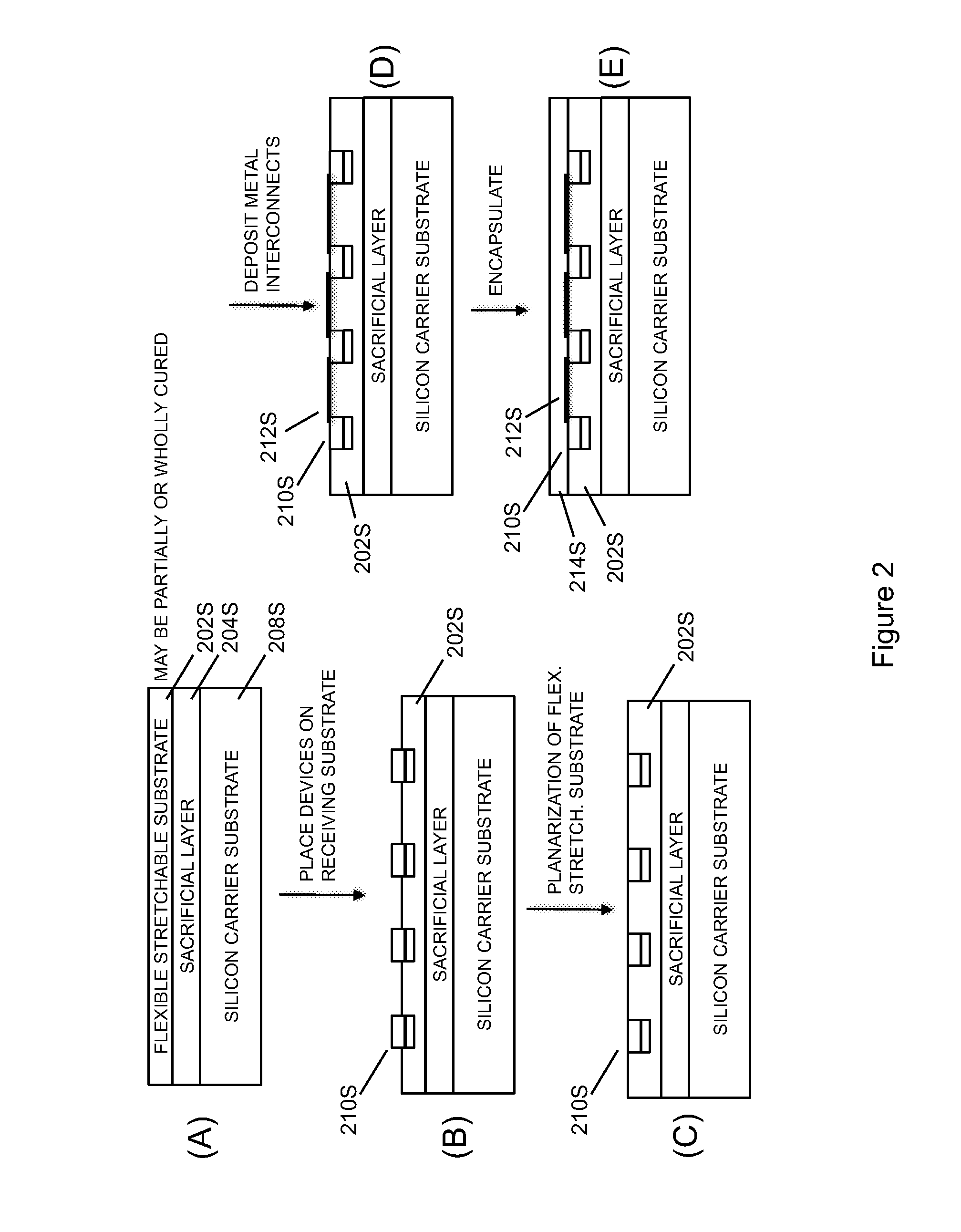 Systems, devices, and methods utilizing stretchable electronics to measure tire or road surface conditions