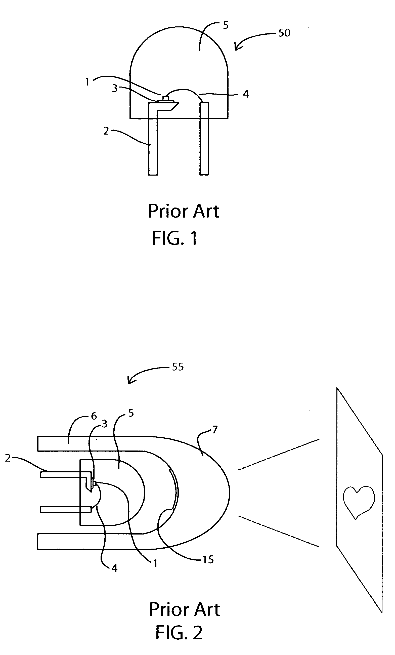 LED image projection apparatus