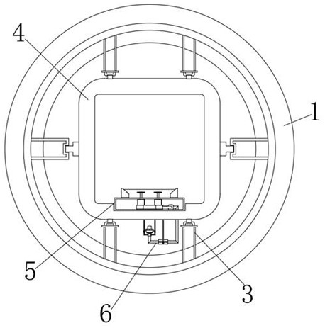 A forming device for complex curved bulletproof inserts