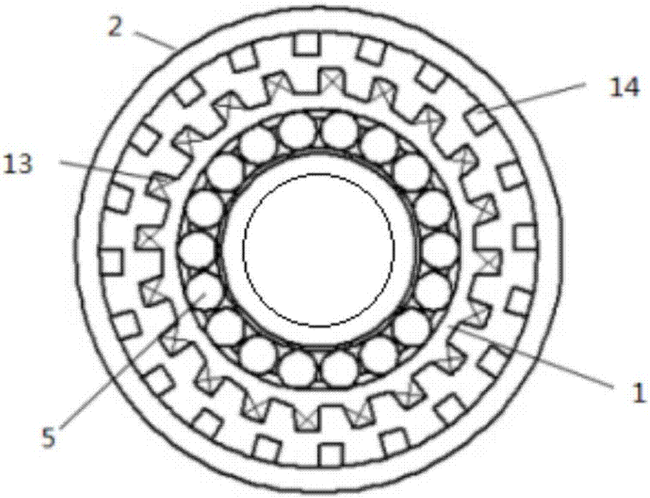 Novel ducted propeller device and achieving method thereof