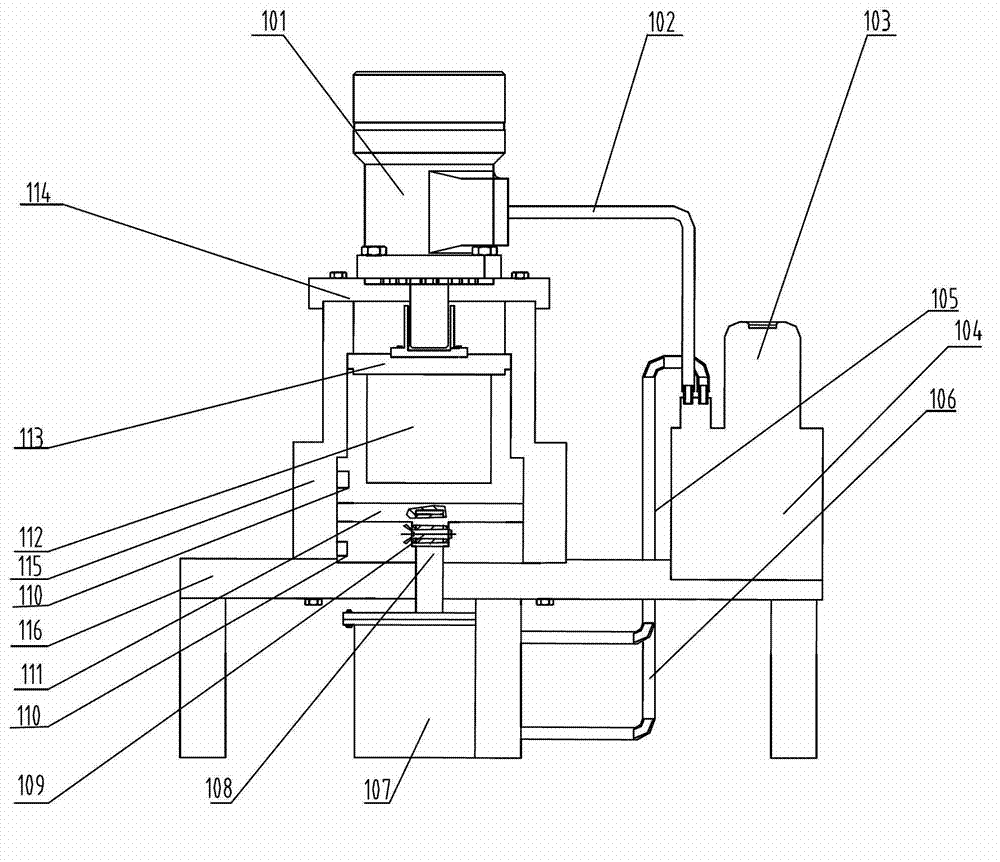 Hydraulic pressure rubber cutting machine and use method thereof