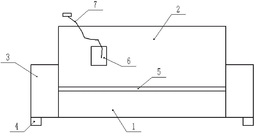 Sofa with mobile phone support