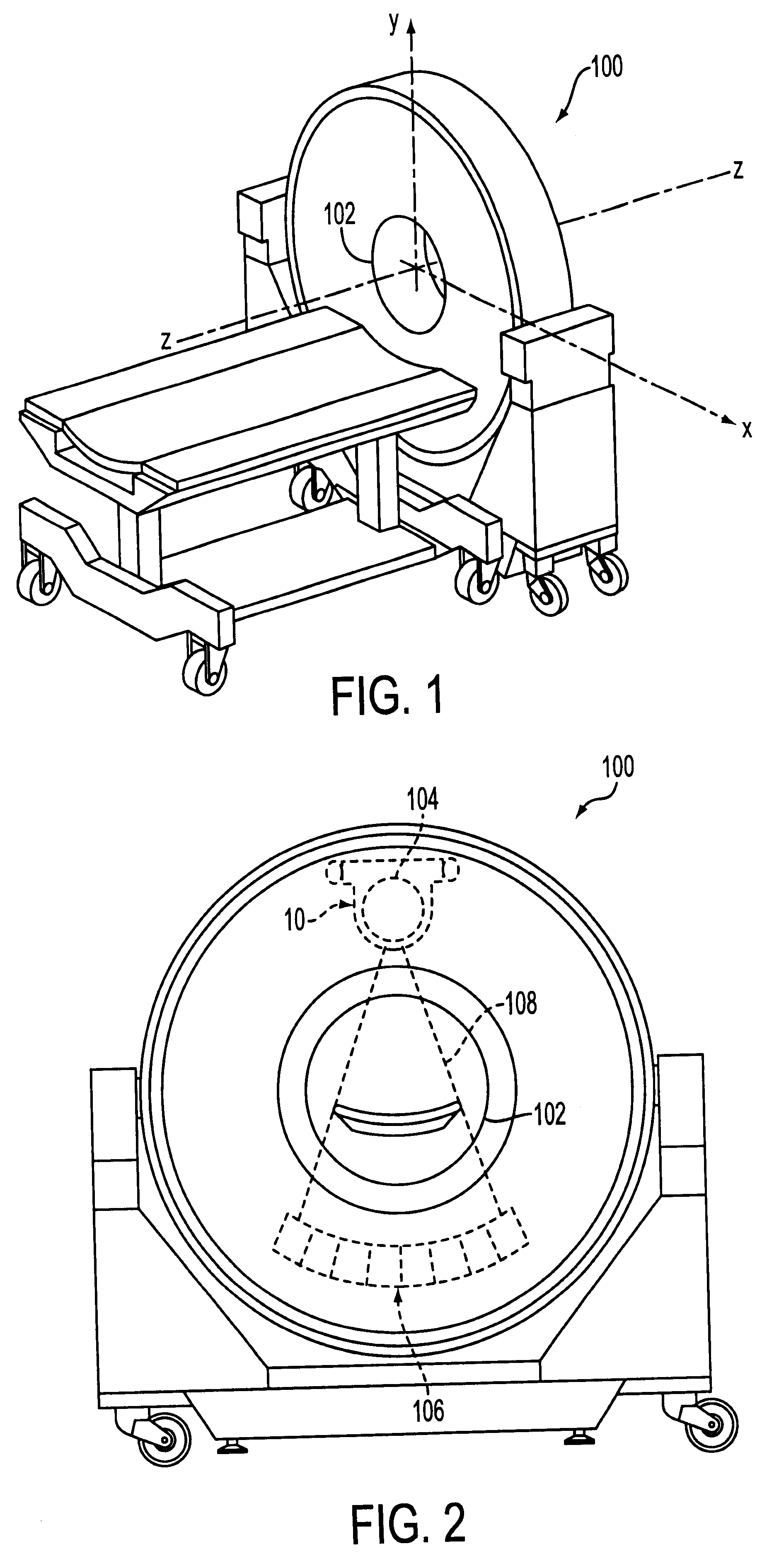 System and method for mounting x-ray tube in CT scanner
