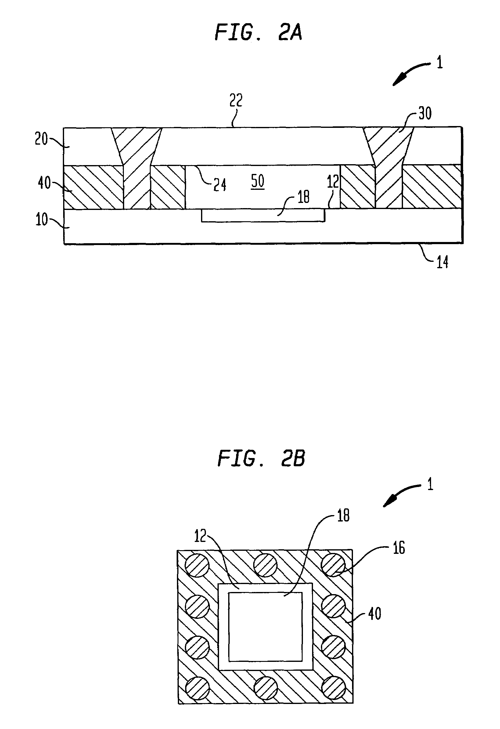 Microelectronic package optionally having differing cover and device thermal expansivities