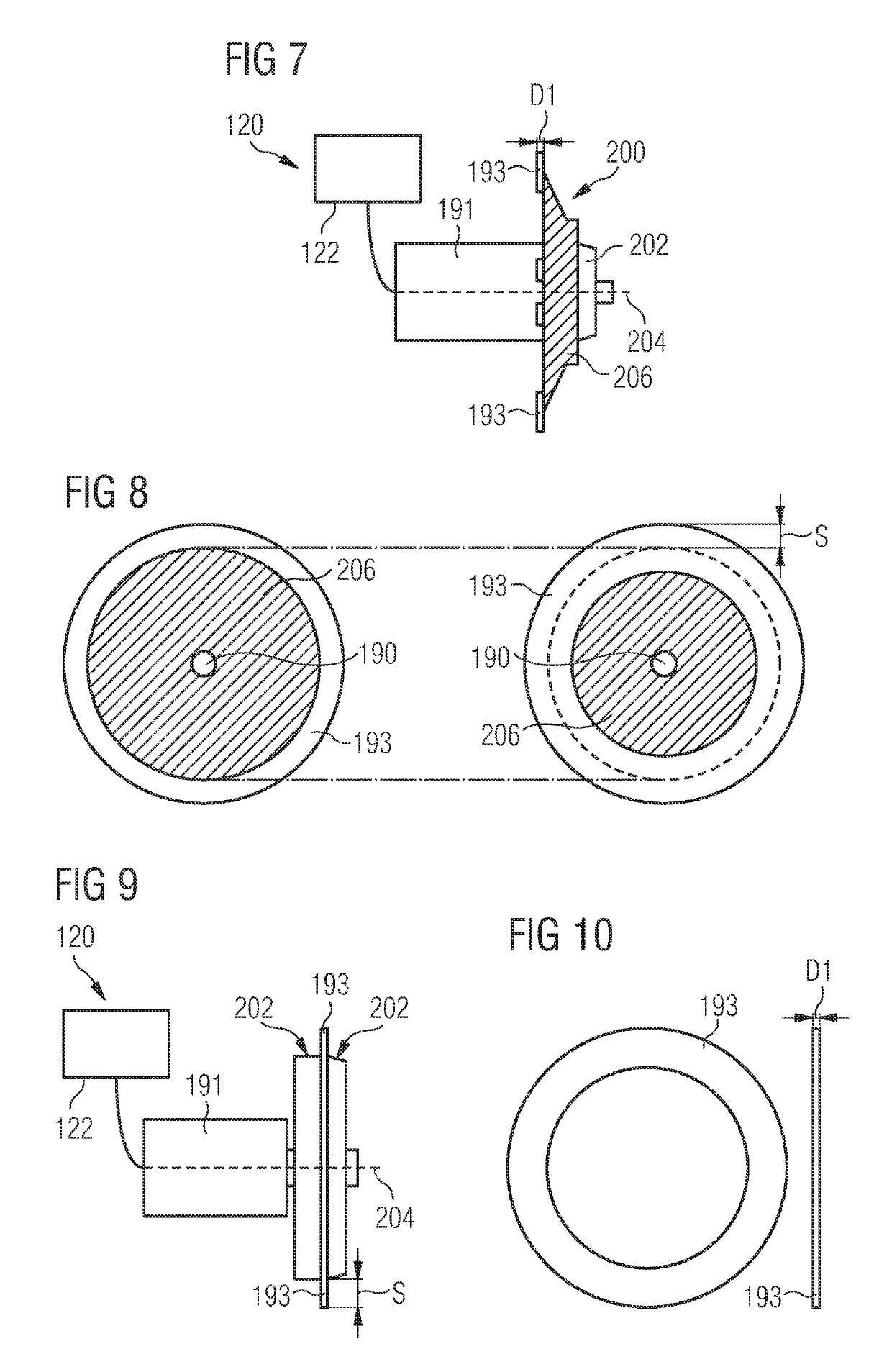 Separation of workpiece with three material removal stages