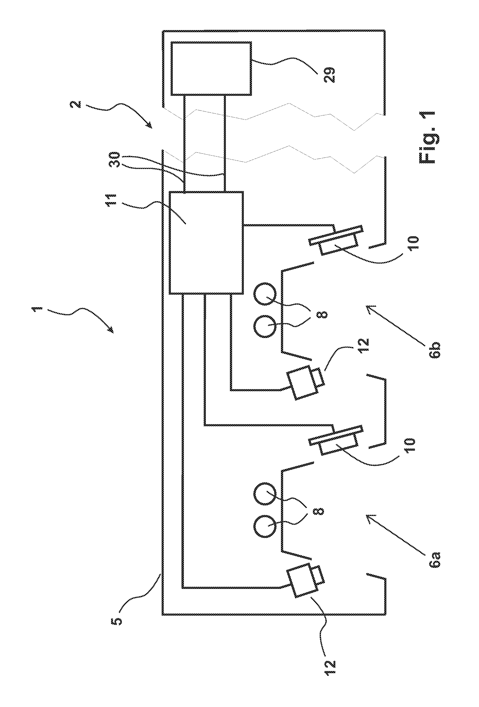 Anesthesia system with detachable anesthetic dispensing device