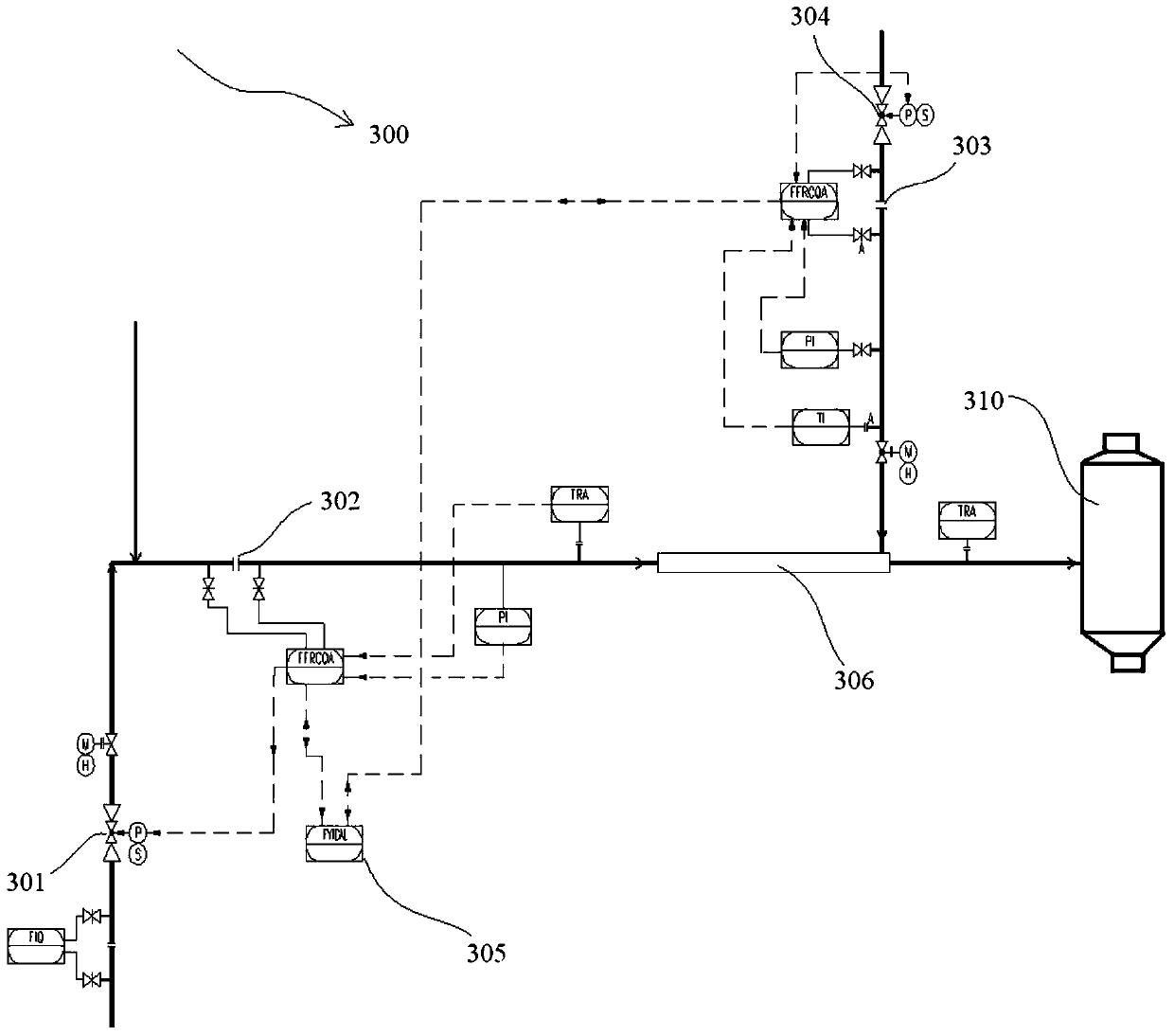 Coal pressurized gasification equipment