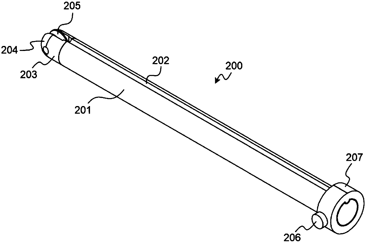 Transurethral prostate sampling device and manufacturing method thereof