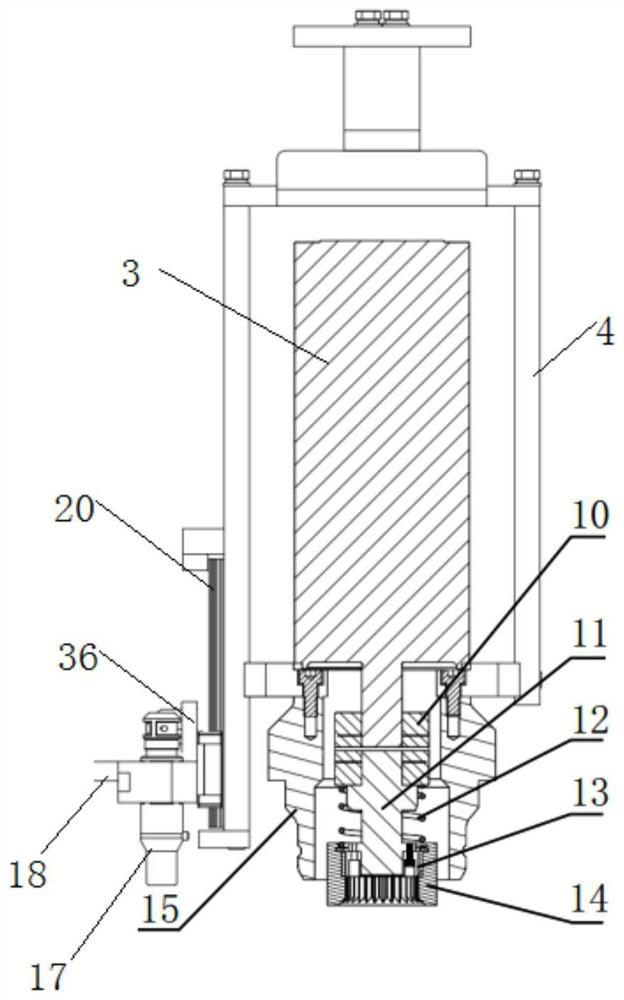 Manipulator-based motor quick-changing device and changing method thereof