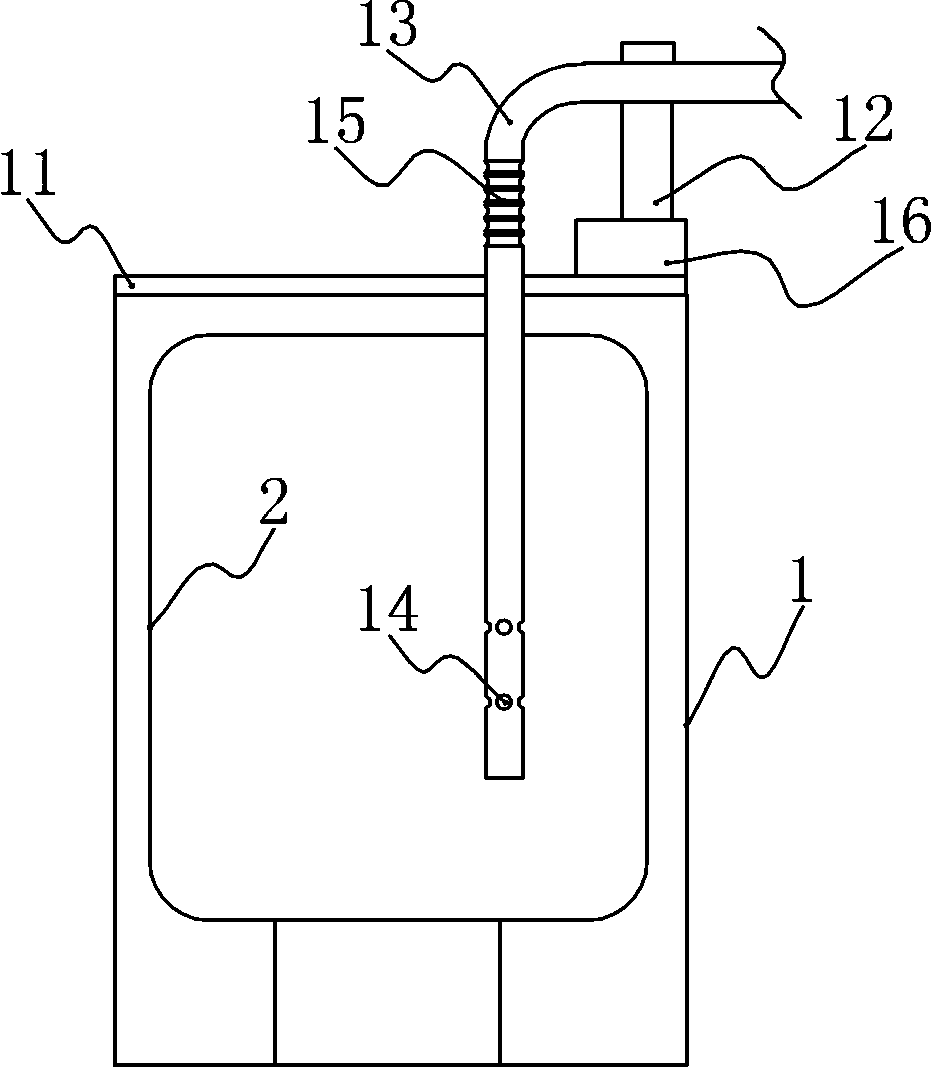 Automatic cleaning device for eccentric separators