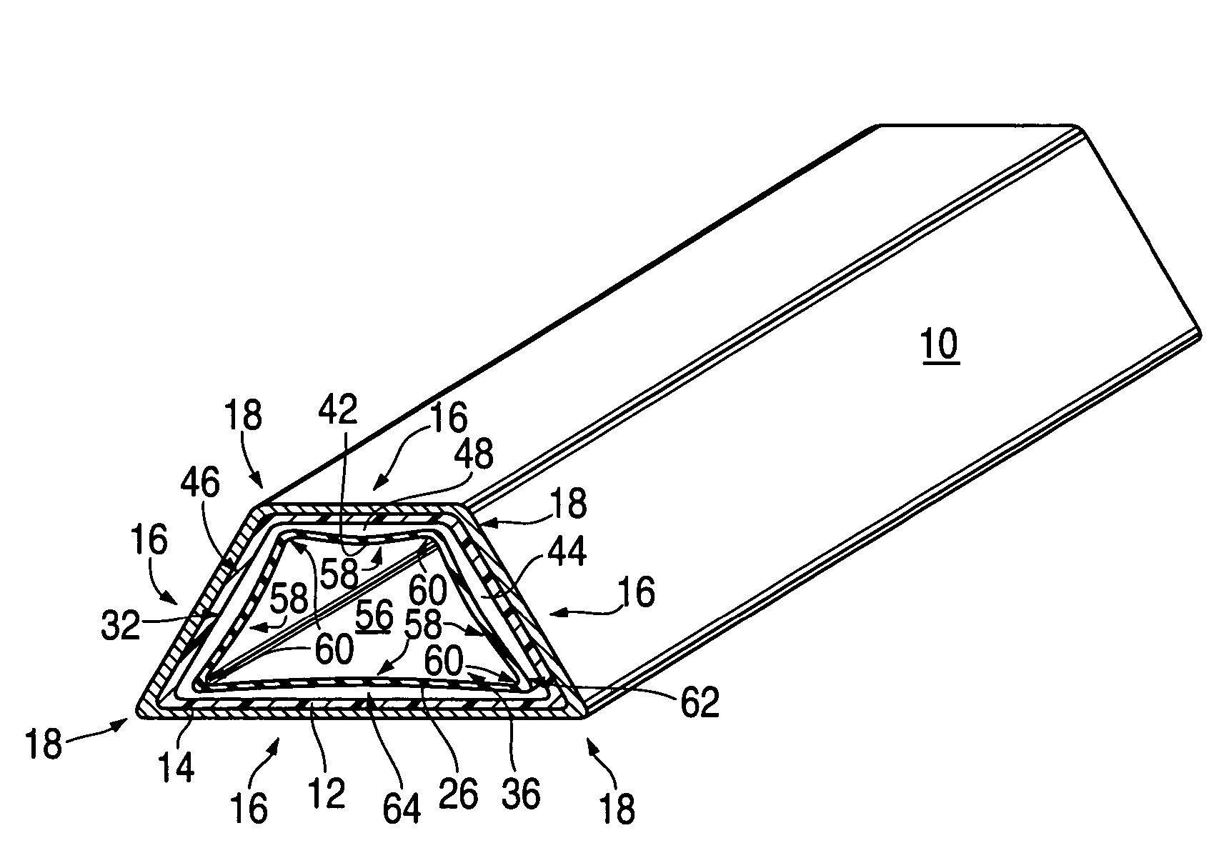 Corner-consolidating inflatable apparatus and method for manufacturing composite structures